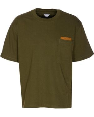 Bottega Veneta Pima Cotton Jersey T-Shirt - Green