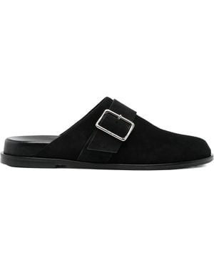 Aeyde Finja Mules - Black