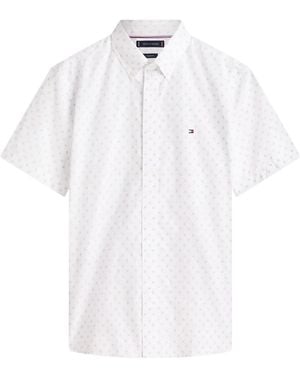 Tommy Hilfiger Short Sleeve Shirt - White