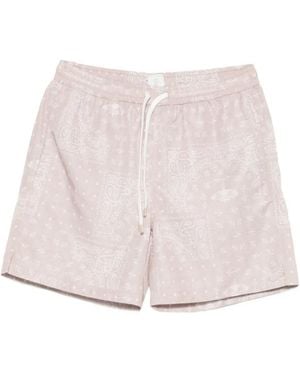 Eleventy Drawstring Swim Trunks - Pink