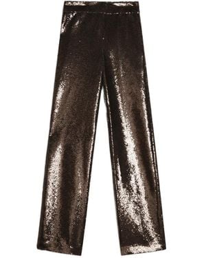 Golden Goose Sequin-Embellished Trousers - Grey