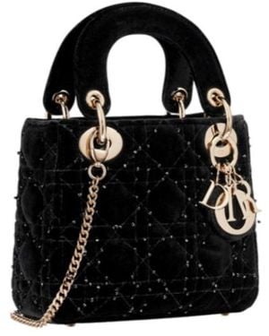 Dior Mini Lady Bag - Black