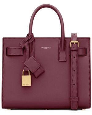 Saint Laurent Sac De Jour - Purple