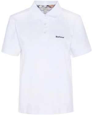 Barbour Bowford Polo Top - White