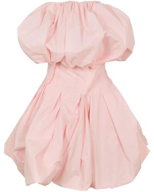 Magda Butrym A-Line Slim-Fit Dress - Pink