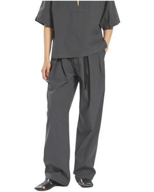 Barena Casual Trousers With Belt Loops - Grey