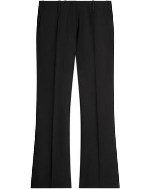 Dries Van Noten Paloma Cropped Flared Pants - Black