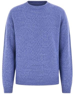 Dondup Crew-Neck Knit Sweater - Blue