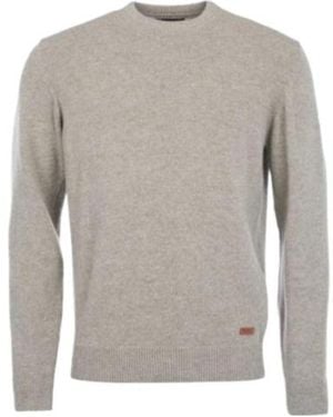 Barbour Long-Sleeved Sweater - Gray