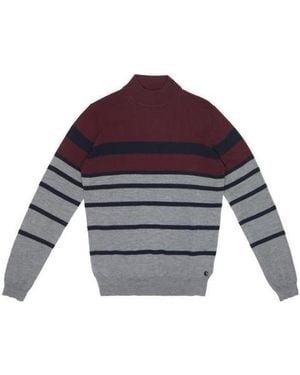 KARL LAGERFELD Striped Jumper - Purple