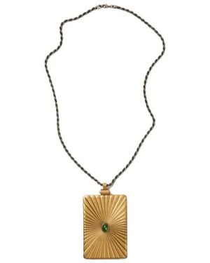 Versace Circe Locket Necklace - Metallic