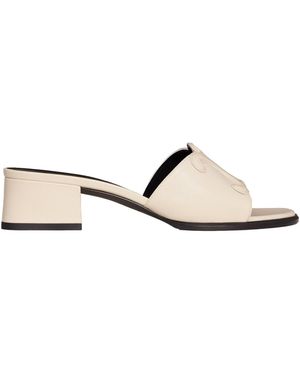 Celine Clemence Mule - White