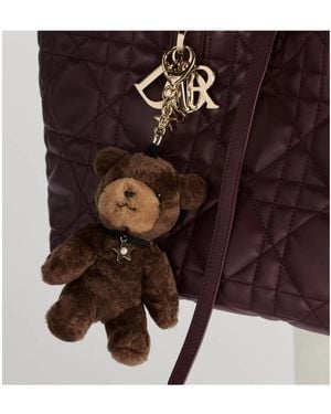 Dior Bear Bag Charm - Brown