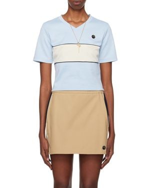 Ambush V-Neck Short-Sleeved T-Shirt - Blue