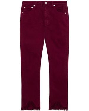 Jonathan Simkhai River Straight Pants - Red