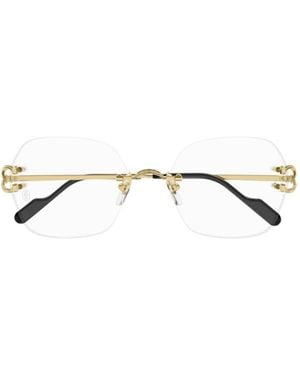 Cartier Square-Frame Glasses - Multicolour