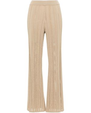 By Malene Birger Casual Trousers - Natural