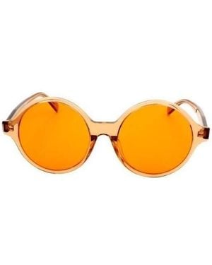 Celine Logo Logo Sunglasses - Orange
