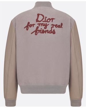 Dior And Hylton Nel Bomber Jacket in Blue for Men | Lyst