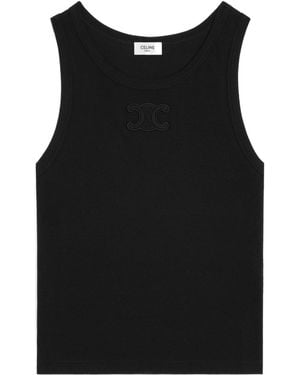 CELINE ストライプ タンクトップ　S相当 CELINE ストライプ タンクトップ S相当 CELINE ストライプタンクトップ