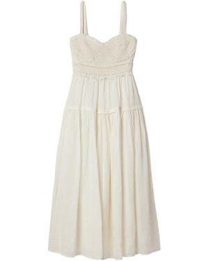Ulla Johnson Hand-Crocheted Dress - White