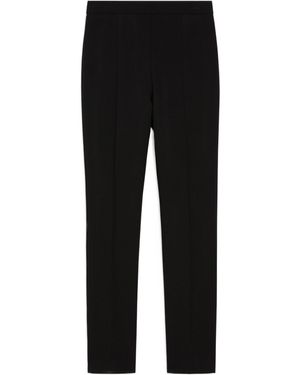 Sportmax Straight Casual Trousers - Black