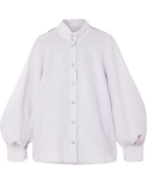 Zimmermann Billow Shirt - White