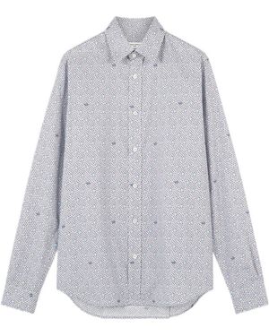 Maison Kitsuné Long-Sleeved Shirt - Grey