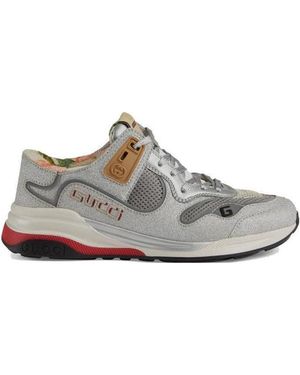 Gucci Ultrapace Low-Top Sneakers - Gray