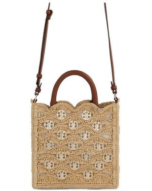 Rabanne Rabanne 1969 Small Top Handle Bag - Metallic