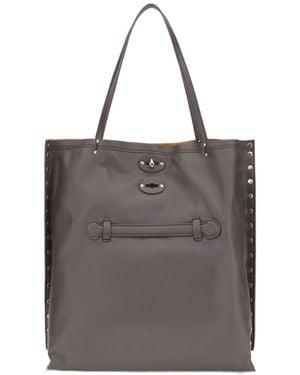 Zanellato Top-Handle Handbag - Grey