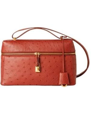 Loro Piana Extra Shoulder Bag - Red