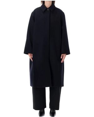Studio Nicholson Rounded Oversized Coat - Black