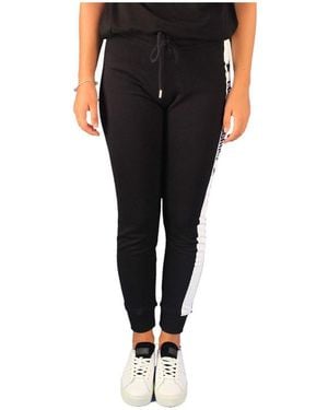 Moschino Logo Printed Joggers - Black