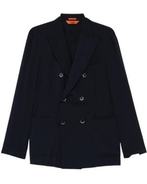 Barena Siroco Double-Breasted Jacket - Blue