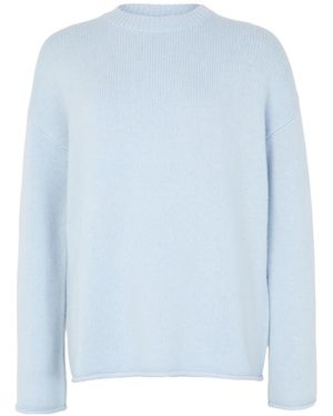 Lisa Yang Crew-Neck Cashmere Jumper - Blue