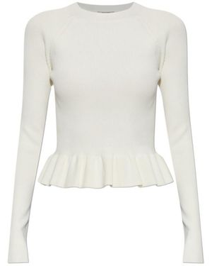 AllSaints Long-Sleeve Knit Top - White