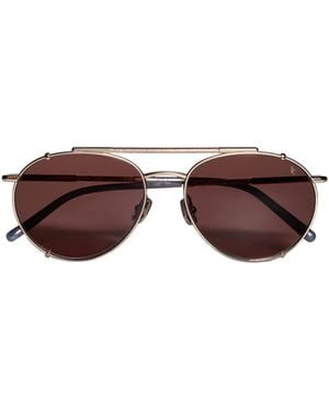 Brunello Cucinelli Full-Rim Sunglasses - Brown