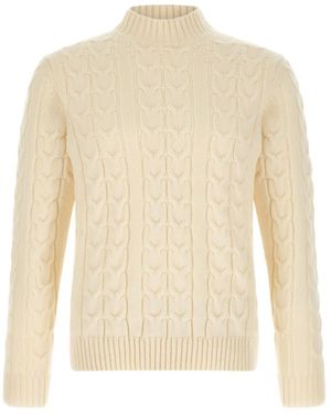 Zanone Turtleneck Sweater - White