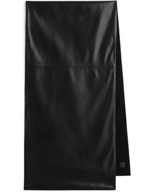 TOTEME Leather Scarf - Black