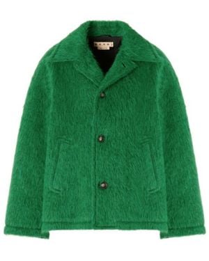 Marni Buttoned Jacket - Green
