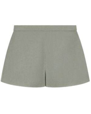 Emporio Armani High-Waisted Shorts - Green
