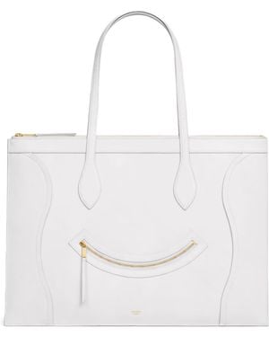 Celine Flat Luggage - White