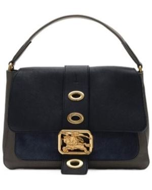 Burberry Rider Small Shoulder Bag - Blue