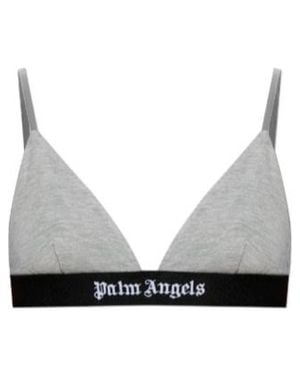 Palm Angels Knitted Underwear - Grey