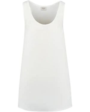 Tod's Racerback Mini Dress - White