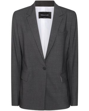 Fabiana Filippi Long-Sleeved Suit Coat - Black
