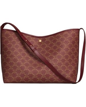 Celine Soft Shopper Bag - Red