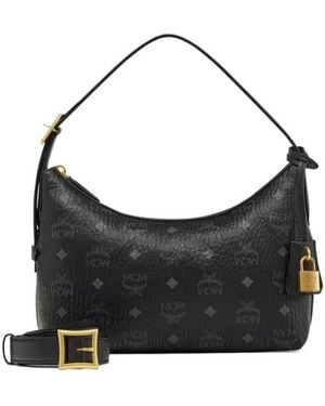 MCM Aren Hobo - Black