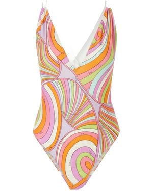 PUCCI Printed One-Piece - Pink